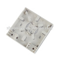 China supply 2core/port wall mounted fiber face plate 86*86 type ,indoor fiber optic small/tool box